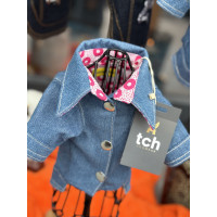 Denim Jacket – Floral Paw | TchDogWear