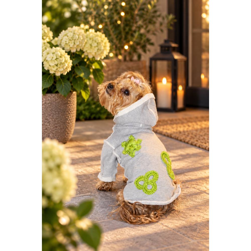 LIME BLOOM HOODIE