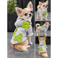 LIME BLOOM HOODIE